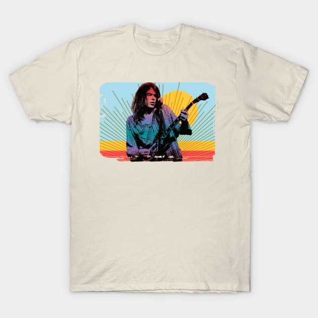 Neil Young T-Shirt by HAPPY TRIP PRESS